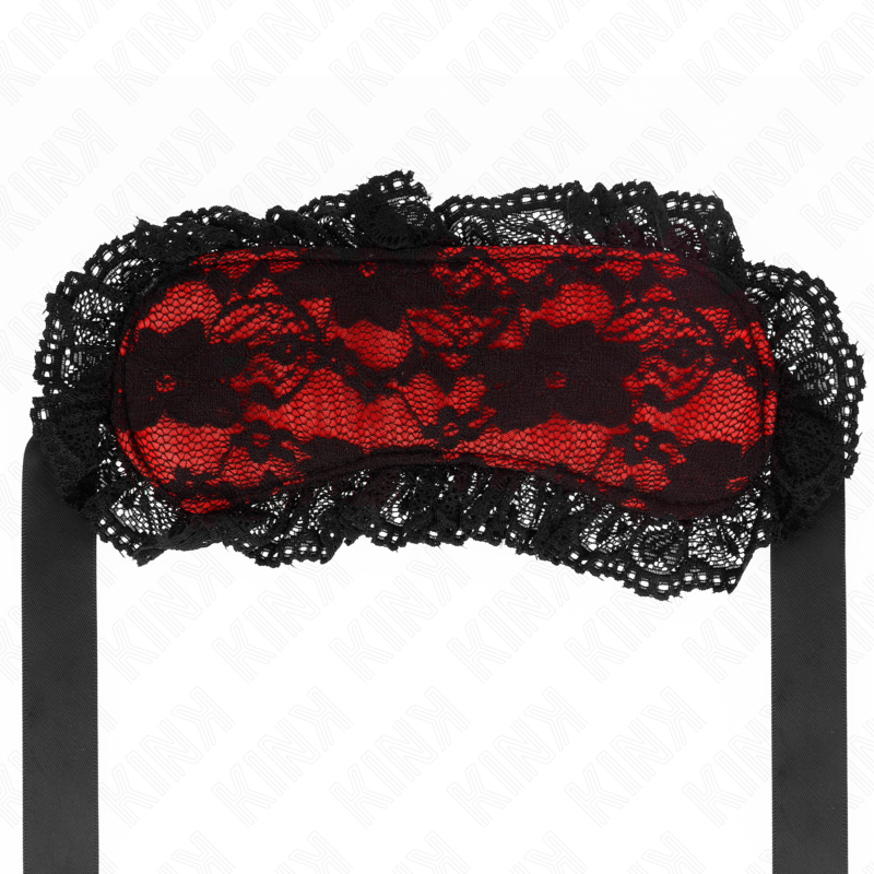 Kink Lace Bandage Model 3 - Máscara de Encaje Ajustable 22.5x11 cm