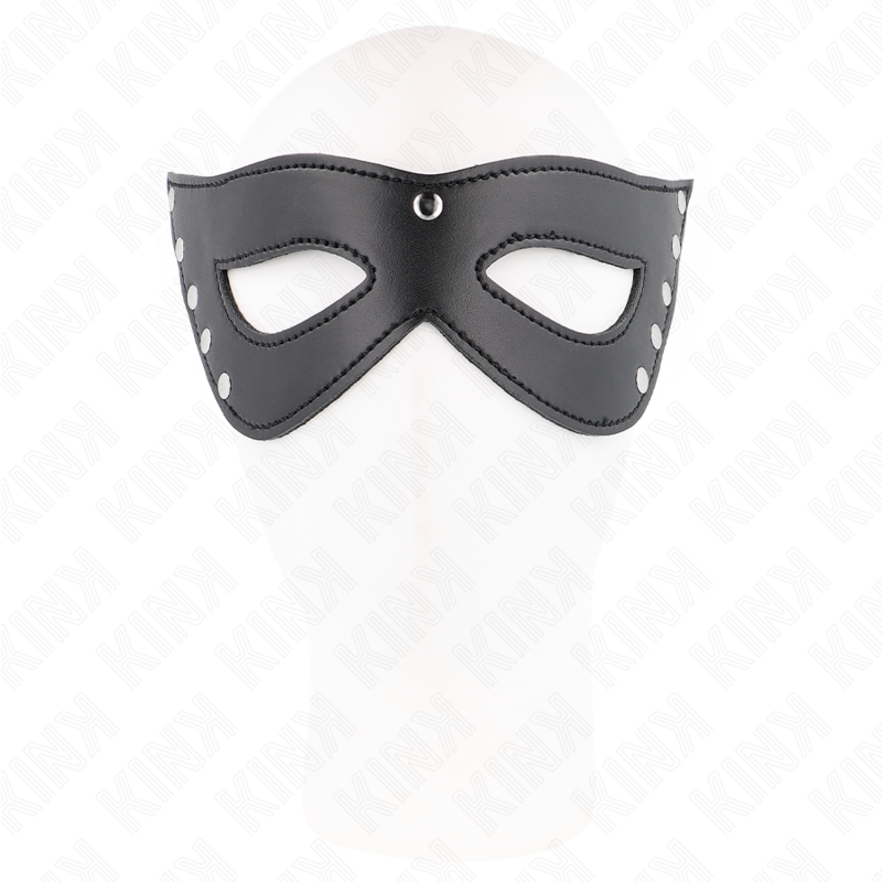 Kink Máscara con 5 Remaches 28x8 cm - Antifaz BDSM