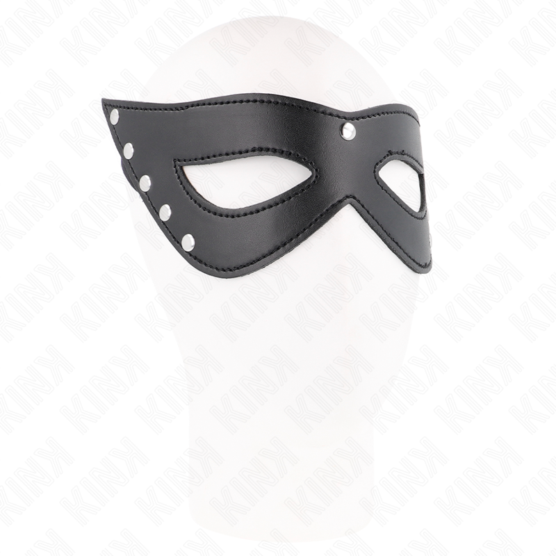 Kink Máscara con 5 Remaches 28x8 cm - Antifaz BDSM