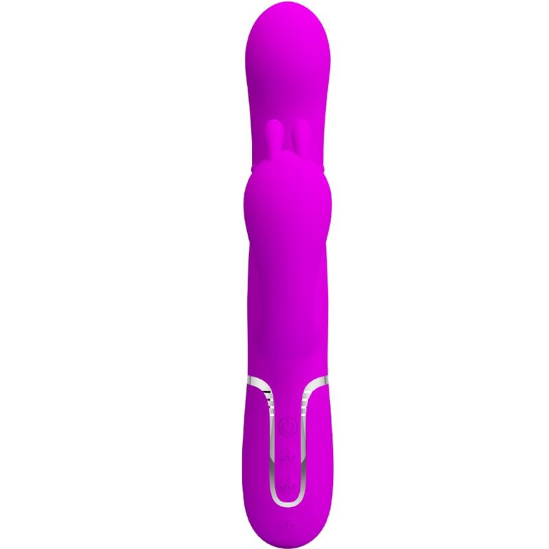 Pretty Love Cammy Triple Vibrator Multifunction 4 en 1 Rosa