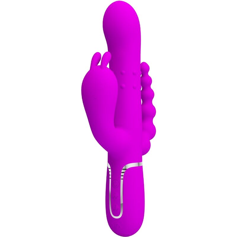 Pretty Love Cammy Triple Vibrator Multifunction 4 en 1 Rosa
