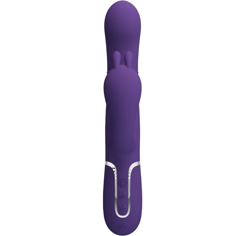 Pretty Love Cammy Triple Vibrator Multifunction 4 en 1 Púrpura