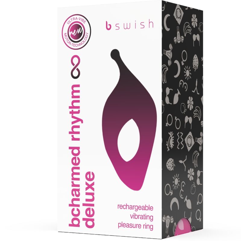 B Swish Bcharmed Rhythm Infinite Deluxe - Anillo Vibrador 15 Modos