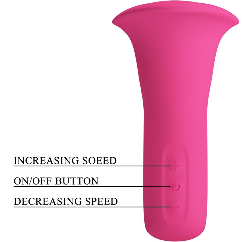 Pretty Love Clyde - Vibrador Oral con Lengua Vibrante 12 Modos