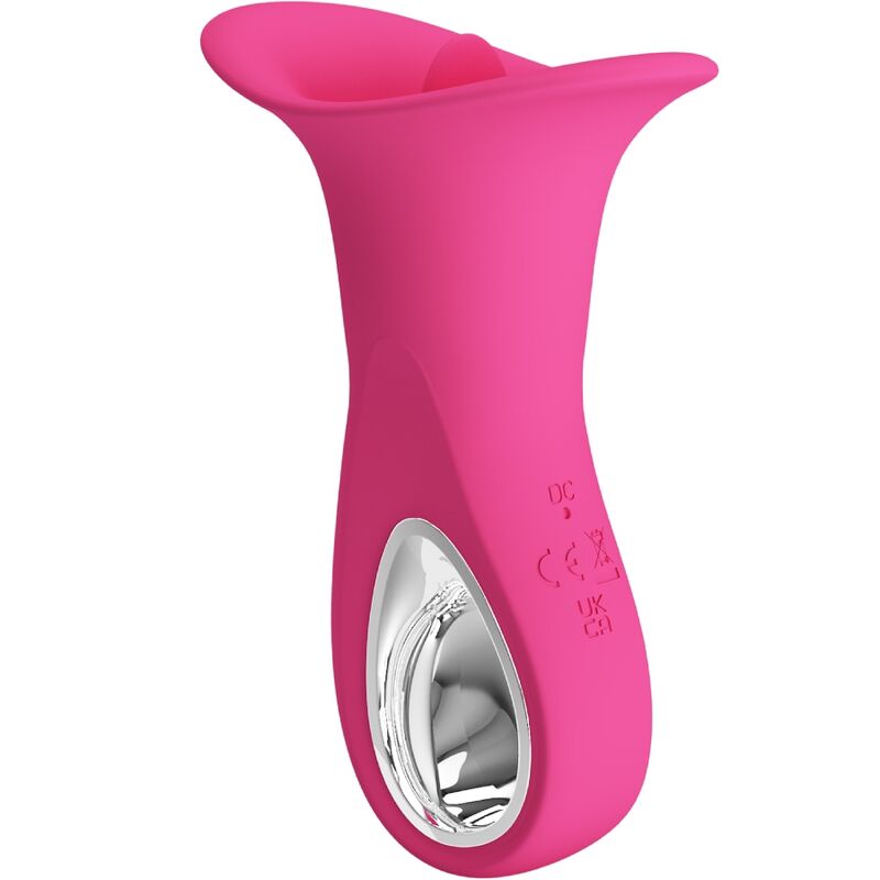 Pretty Love Clyde - Vibrador Oral con Lengua Vibrante 12 Modos