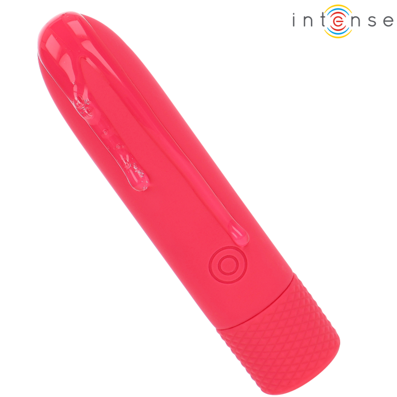 Intense Symone - Vibrador Recargable USB 8 Modos Rojo