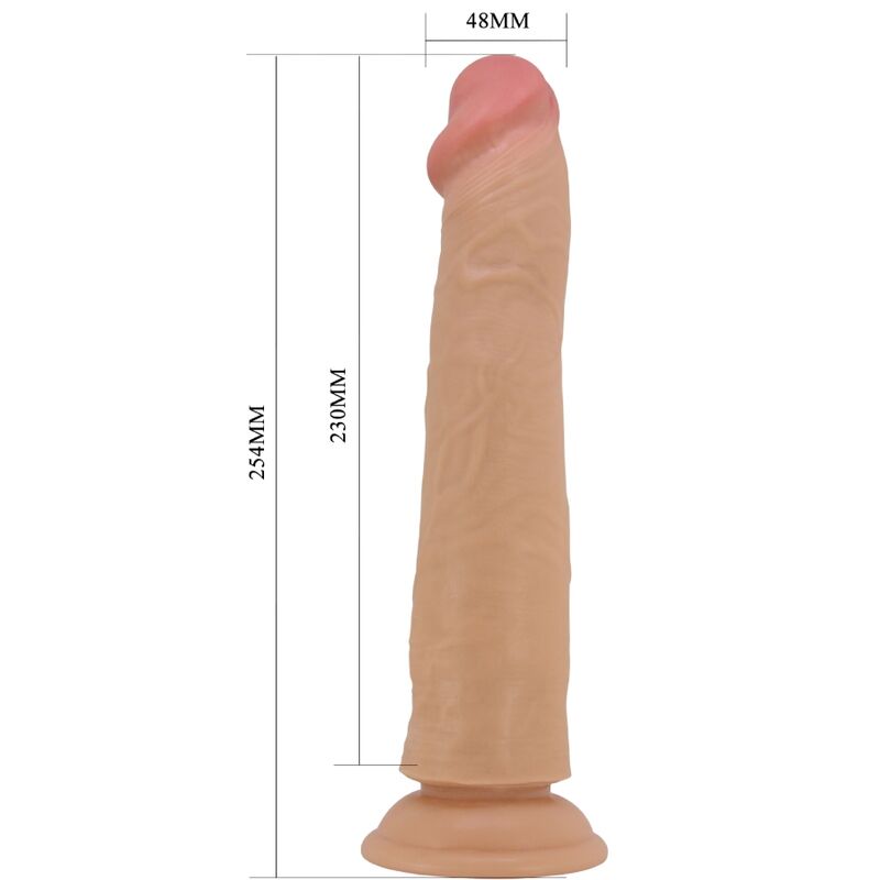 Pretty Love Sharife - Consolador Realista TPR Resistente al Agua 23cm