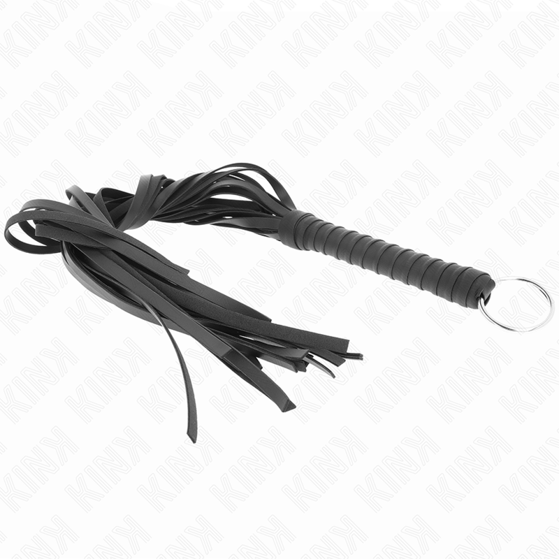 Látigo BDSM Kink Impact & Touch con Anillo 65 cm