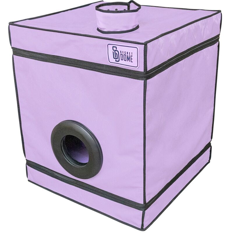 Secret Dome Kink Club Cabina Bukkake Morado - Estructura BDSM con Accesorios