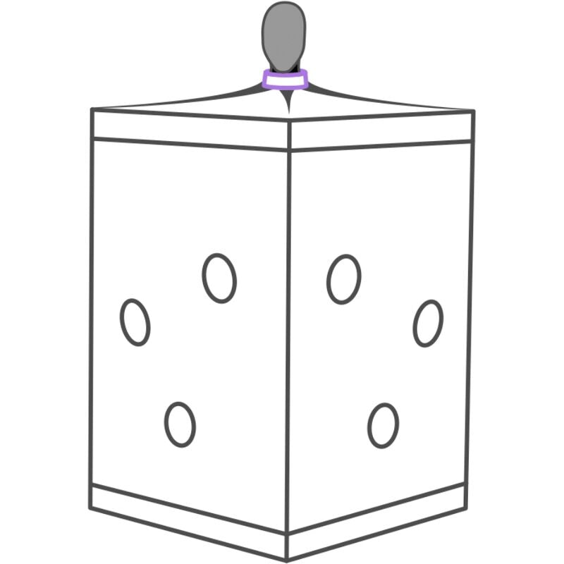 Secret Dome Kink Club Cabin Scandale Purple - Cabina de Juego Erótico