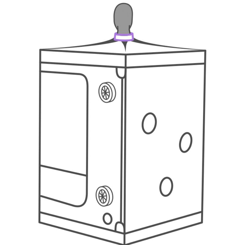 Secret Dome Kink Club Cabin Scandale Purple - Cabina de Juego Erótico