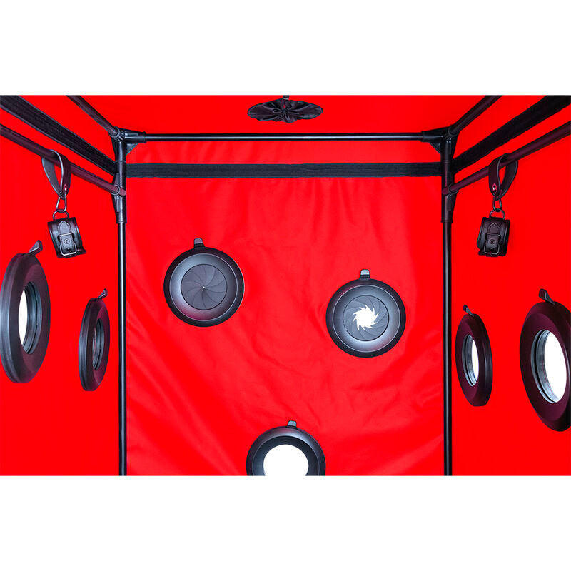 Secret Dome Scandale - Cabina BDSM Black & Red para Juegos de Rol