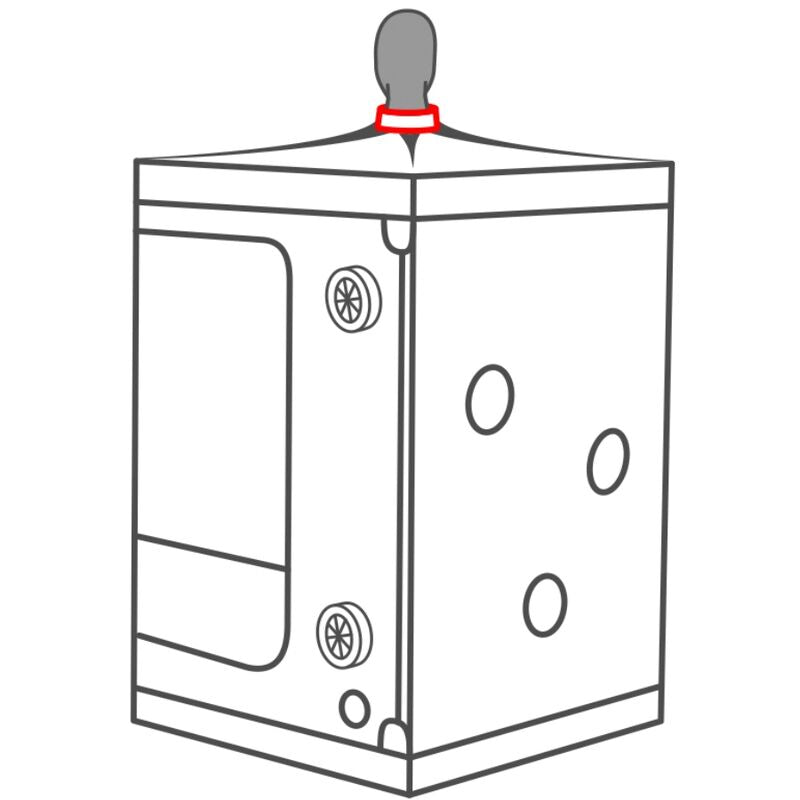 Secret Dome Scandale - Cabina BDSM Black & Red para Juegos de Rol