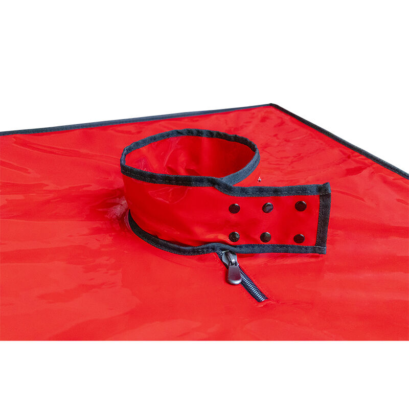 Secret Dome Kink Club Cabina Bukkake - Estructura BDSM Negra y Roja