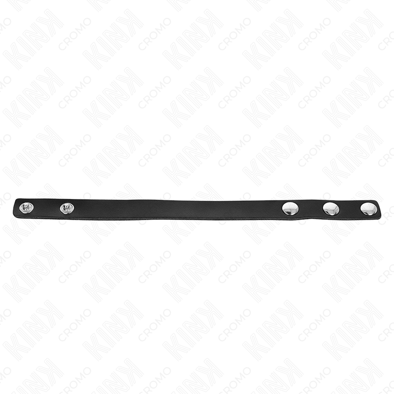 Anillo de Cuero para Pene Kink Ring Power - Cierre de Presión 21.5 cm