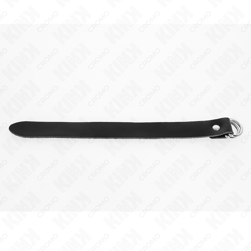 Anillo de Cuero para Pene con Cierre de Presión - Kink Ring Power