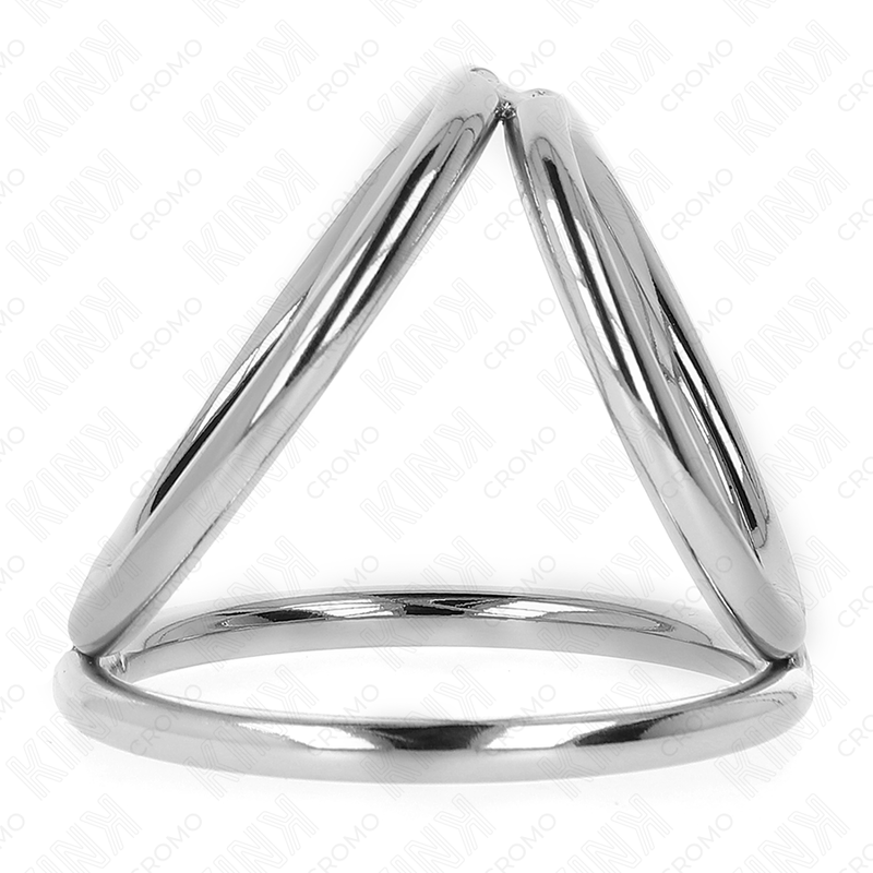 Anillo Peneano Metal Cromado Triple KINK Ring Power 3.2-4.5 cm