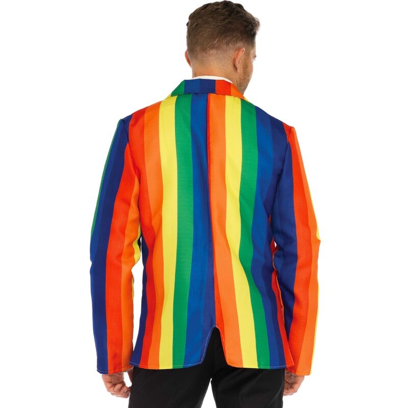 Leg Avenue Blazer + Tie Rainbow S - Conjunto de Moda