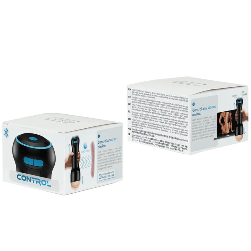 Kiiroo Interactive Controller Black - Control Inalámbrico para Masturbadores
