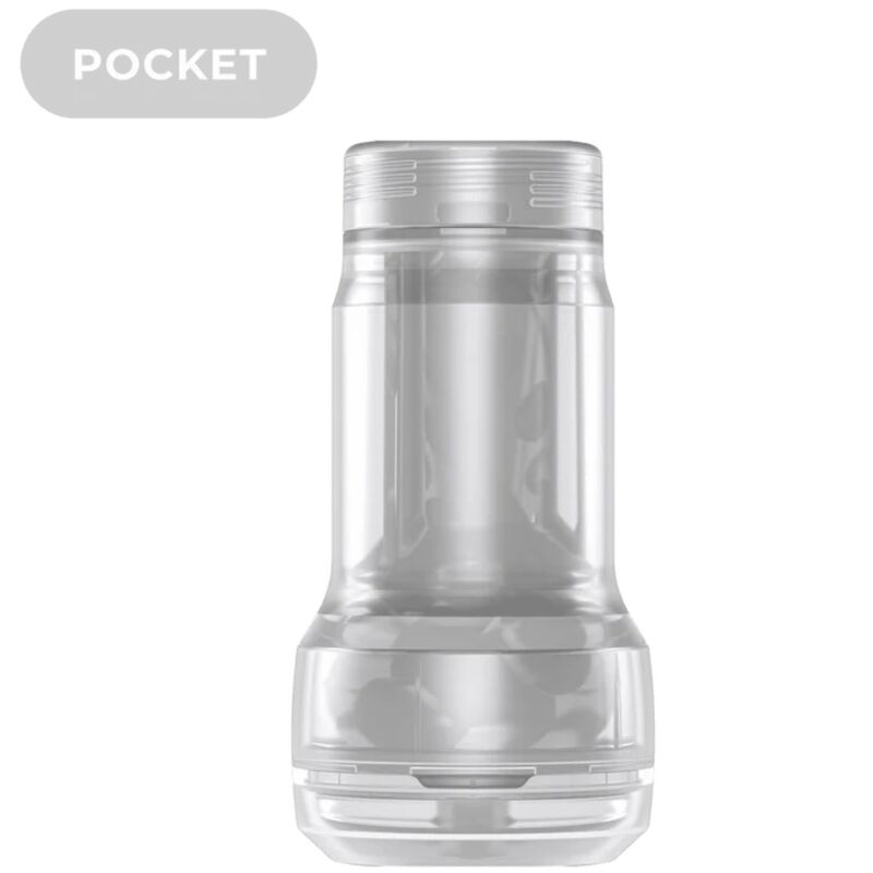 Kiiroo Feel Pocket Stroker Crystal - Transparente