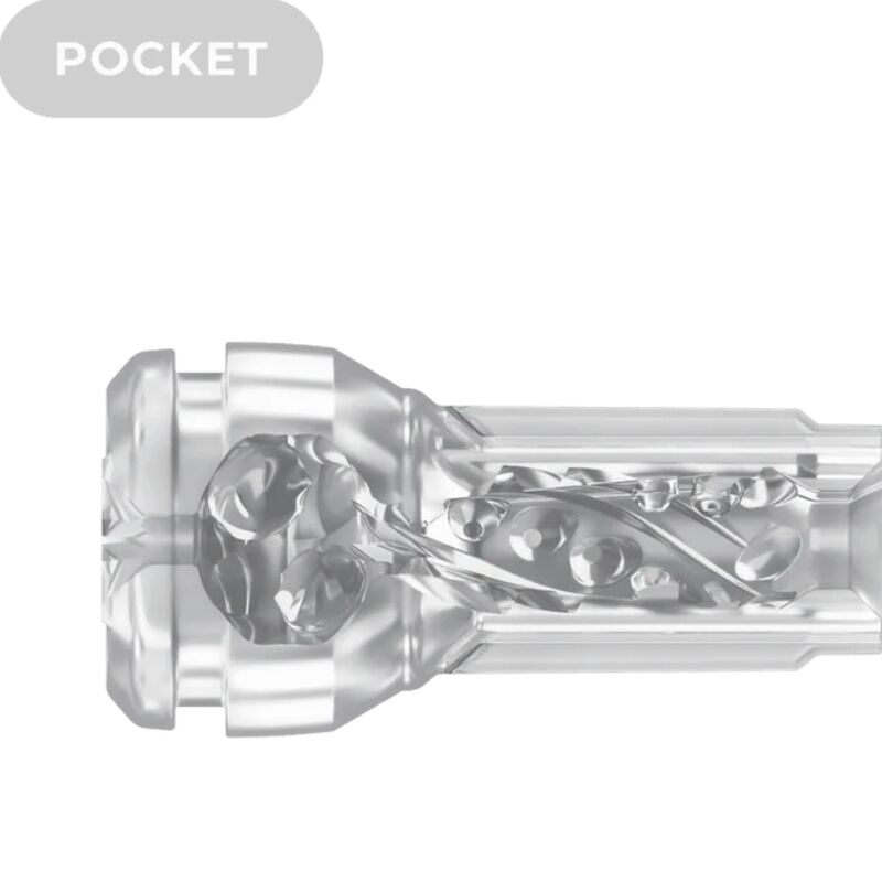 Kiiroo Feel Pocket Stroker Crystal - Transparente