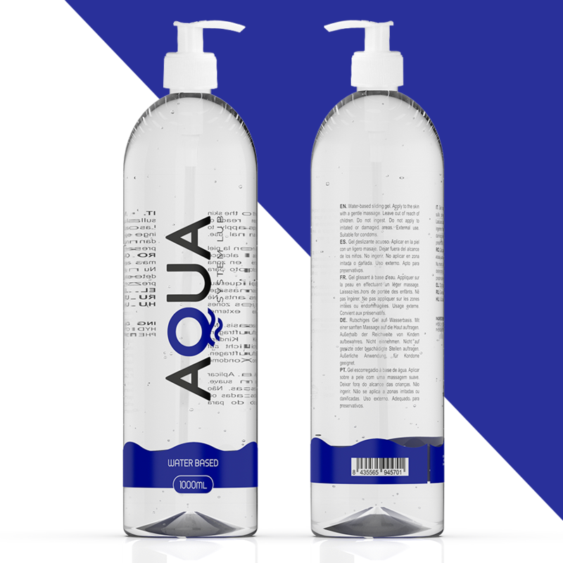 Aqua Quality - Lubricante Base Agua 1000 ml