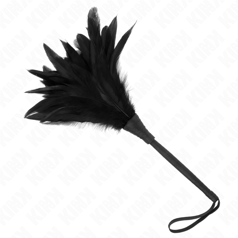 Plumas de Cosquillas Kink Horn Shape Negro 36 cm