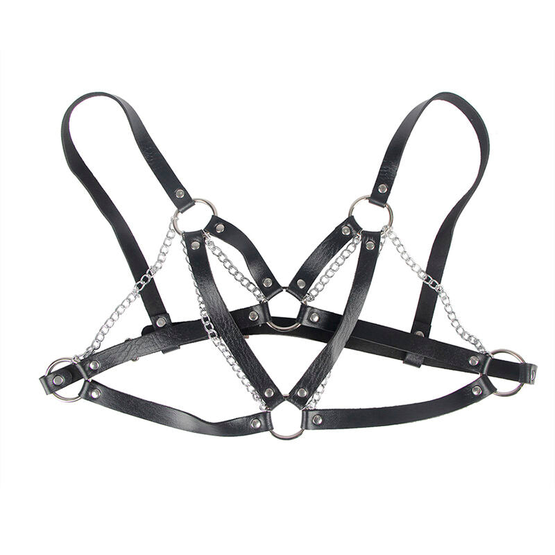 Subblime Punk Bondage Belt - Cintura Metal Negra Talla Única