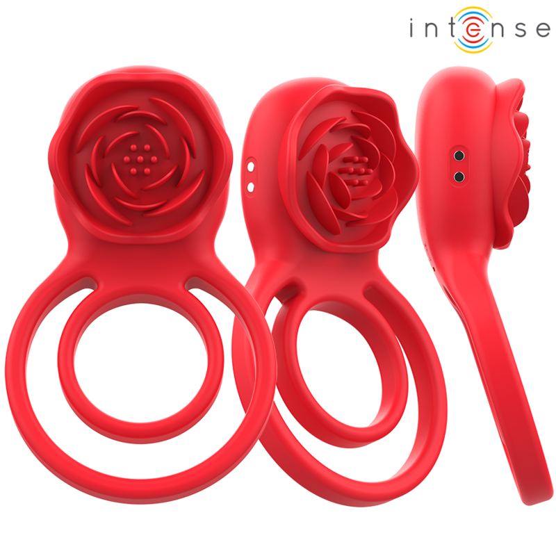 Intense Gail Stimulator Rose - 10 Vibraciones con Control Remoto