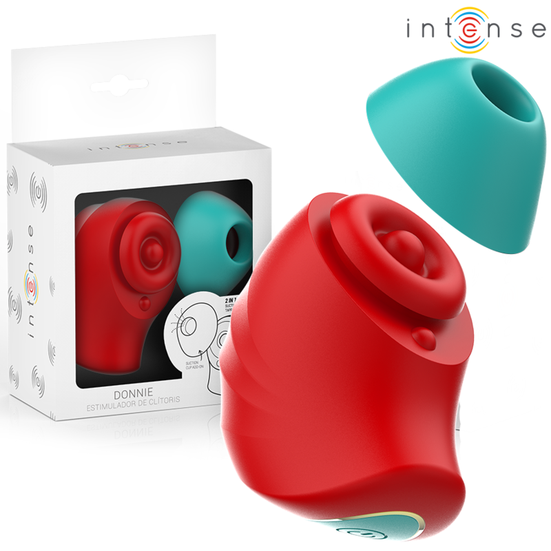 Intense Donnie - Estimulador Clitoral Rojo/Verde