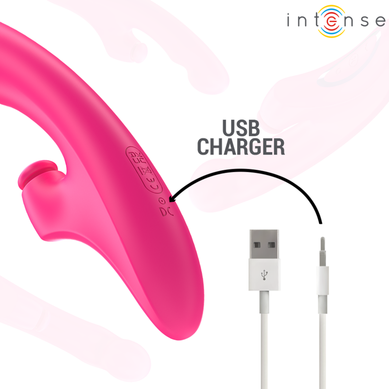 Intense EMI Vibrator 13.5 cm Multifunction 3 en 1 - 10 Vibraciones
