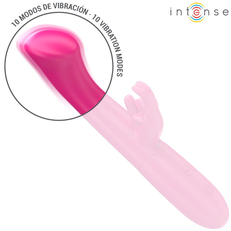 Intense Julieta Rabbit Vibrator 18.6 cm - 10 Modos de Vibración