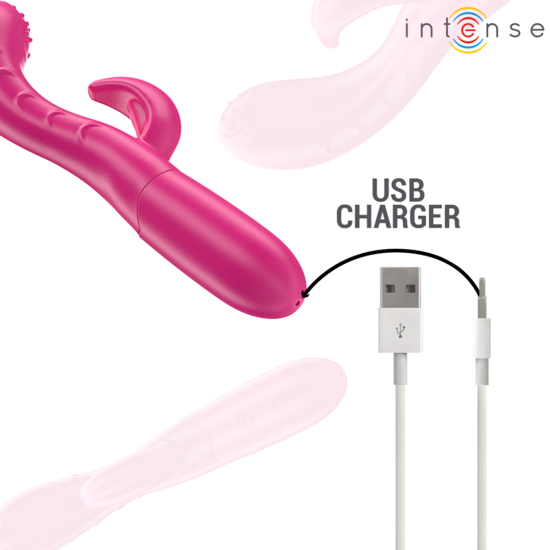 Vibrador Intense Amara con Lengua Estimuladora - 10 Modos de Vibración
