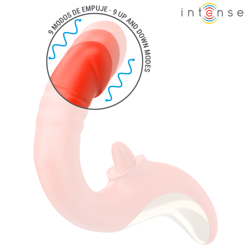 Paulina Vibrador y Estimulador en Forma U - Silicona Médica