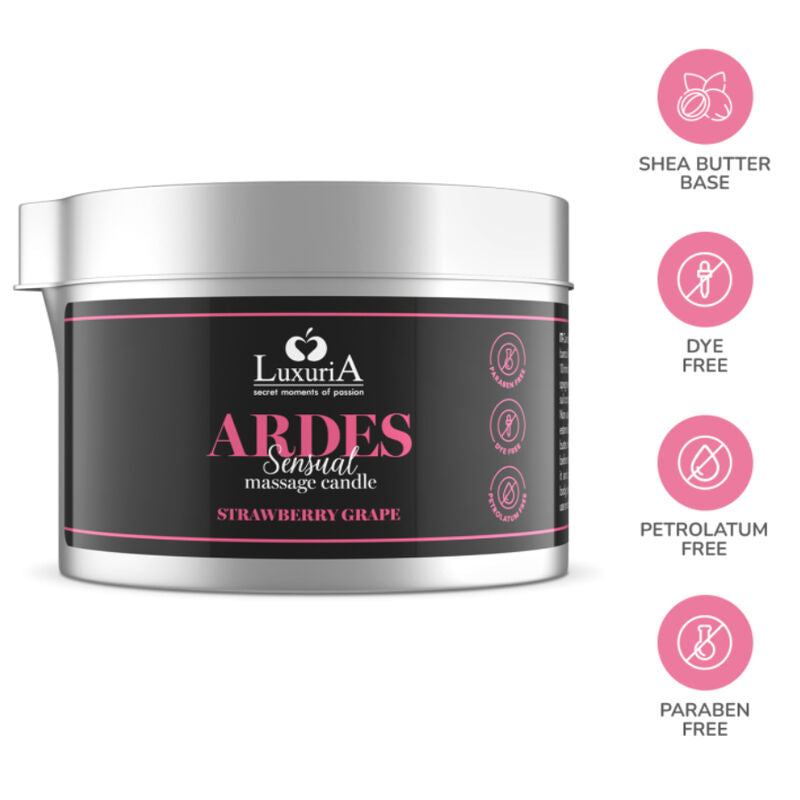 Intimateline Luxuria - Vela de Masaje Aroma Uva