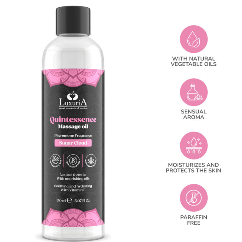 Intimateline Luxuria Massage Oil Sugar Cloud 150 ml
