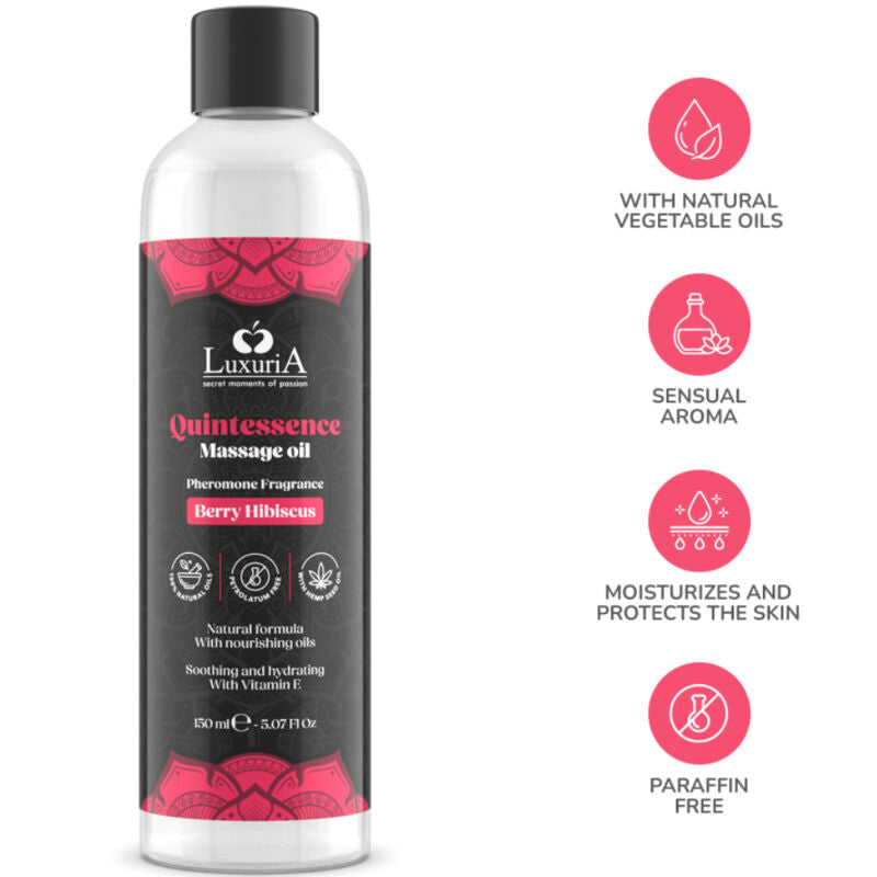 Intimateline Luxuria Massage Oil Berry 150 ml
