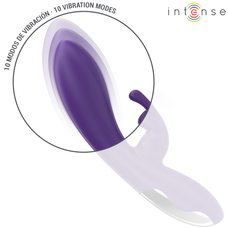 Intense Randall Rabbit Vibrator 10 Vibraciones Púrpura