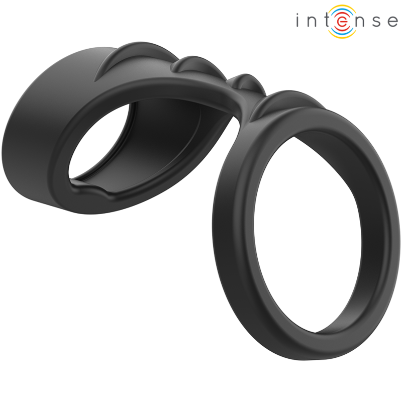 Anillo Peniano Doble de Silicona Theo - Intense For Him