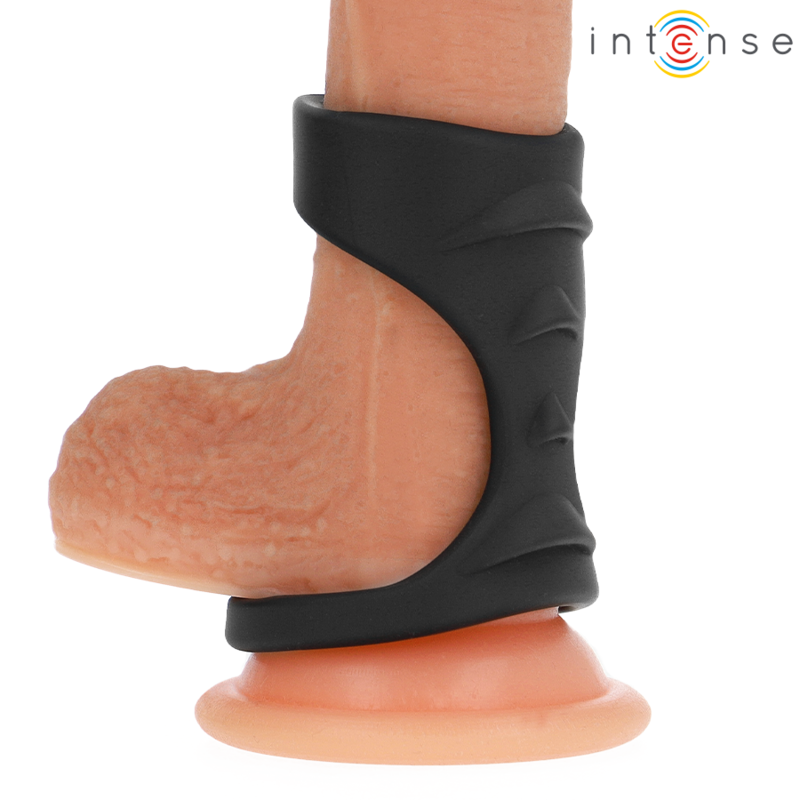 Anillo Peniano Doble de Silicona Theo - Intense For Him