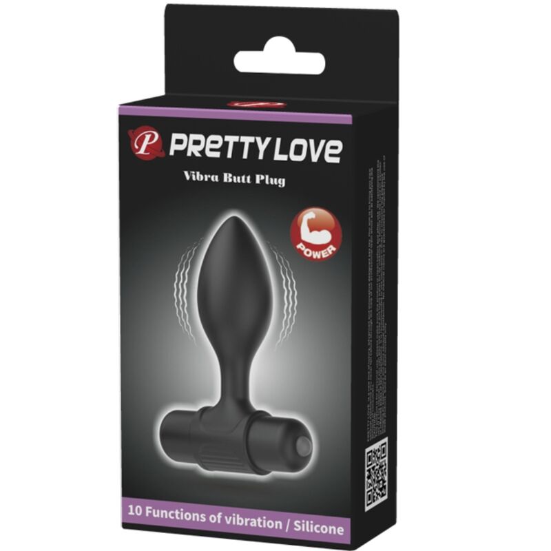 Pretty Love Vibra Butt - Plug Anal con 10 Modos de Vibración
