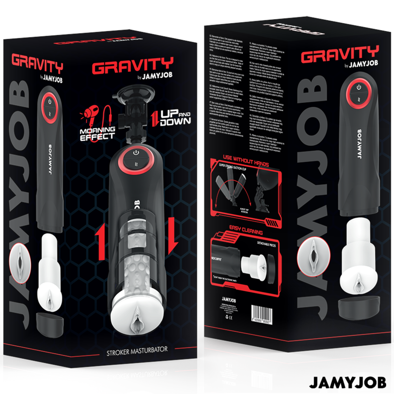JAMYJOB Gravity - Masturbador Automático con 5 Modos de Movimiento