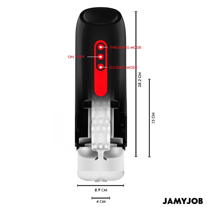 Phantom Automatic - Masturbador con 5 Modos de Succión y Empuje