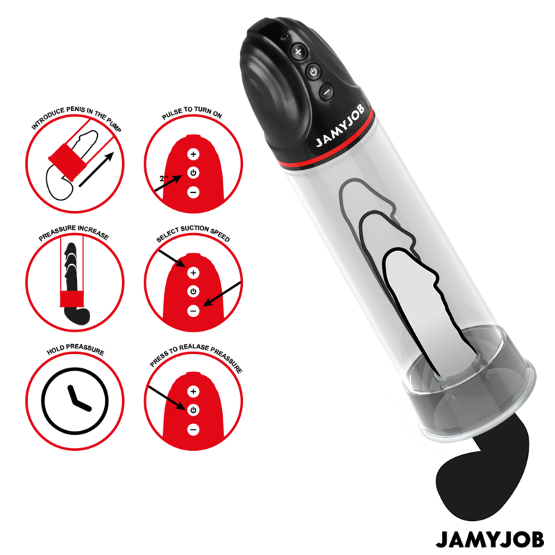 JAMYJOB XPAND Automatic Pump - 3 Niveles de Succión