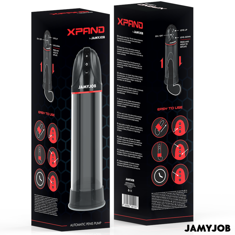 JAMYJOB XPAND Automatic Pump - 3 Niveles de Succión