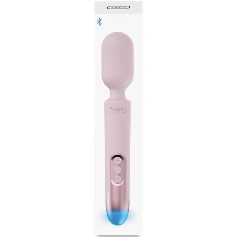 Kiiroo ProWand - Vibrador Wand con Control Remoto y App Gratuita Rosa