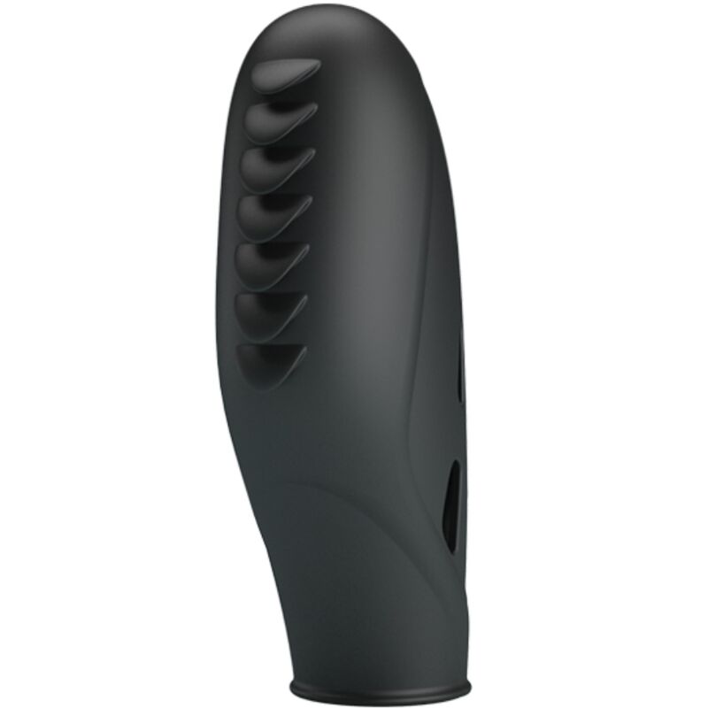 Pretty Love Gilo - Vibrador de Silicona para Dedo Negro