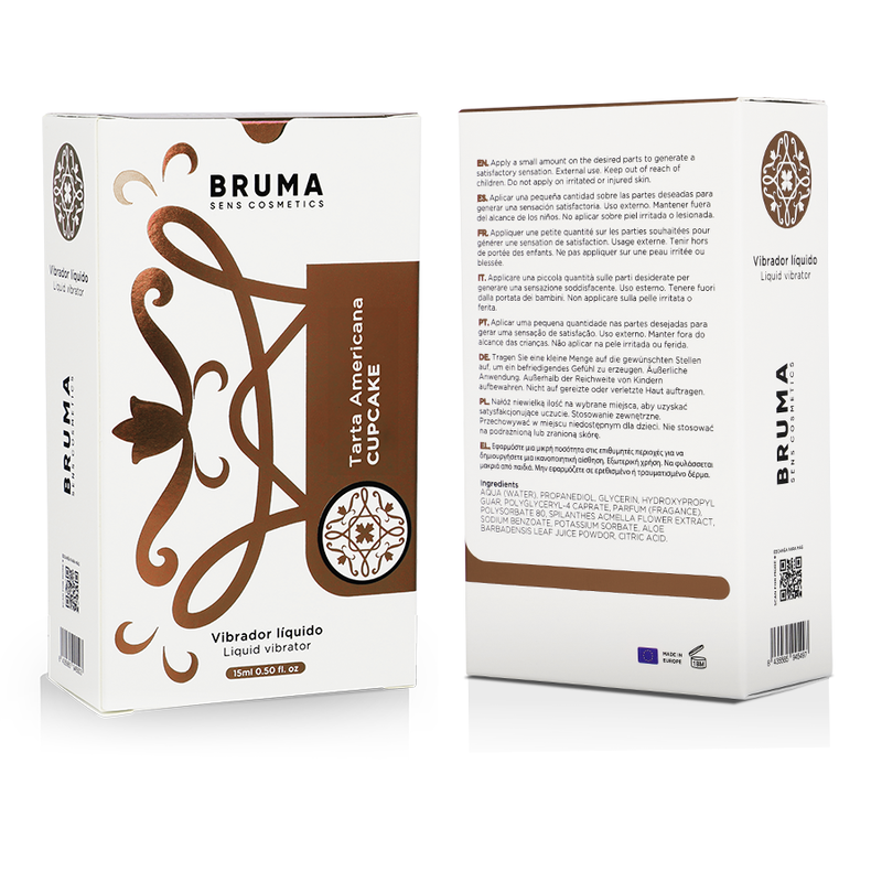 Bruma Liquid Vibrator Ultra Sliding Cupcake 15 ml