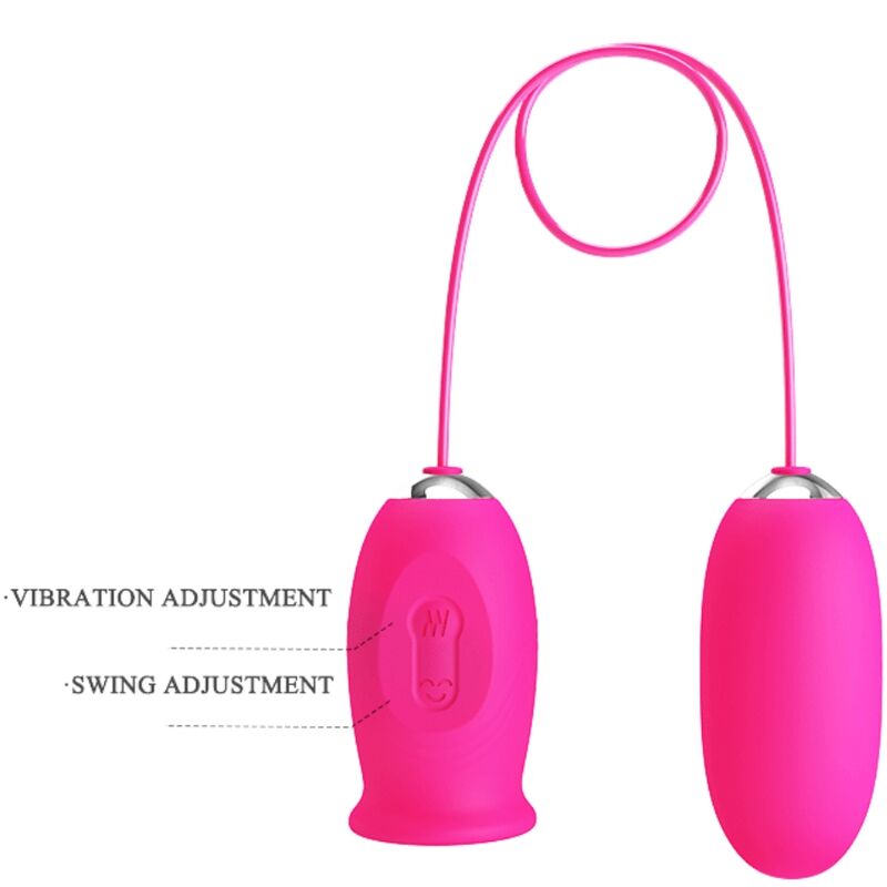 Pretty Love Daisy - Huevo Vibrador con Estimulador de Clítoris