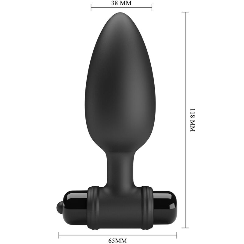 Pretty Love Vibra Butt Plug 2 - Plug Anal con 10 Vibraciones